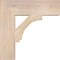 Ekena Millwork Imperial Block Smooth Bracket, Douglas Fir, 5 1/2"W x 22"D x 22"H BKT06X22X22IMP05SDF - alternate 2